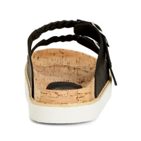 NEW EVANS
WIDE FIT Chloe Plait Sandals - black WOMENS 8.5 - Picture 3 of 7